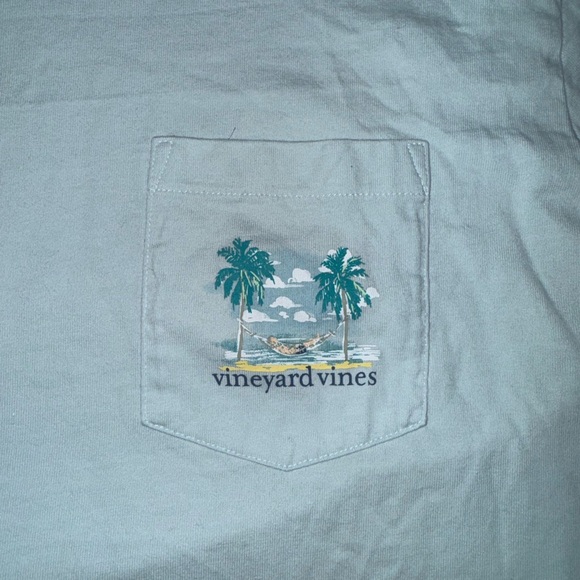 Men’s Vineyard Vines Vacation Hammock Long Sleeve TShirt - Picture 4 of 7